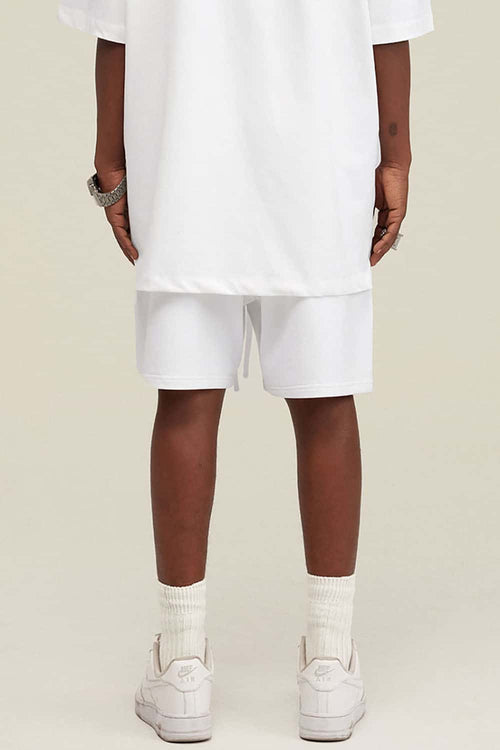 Heavyweight Relaxed Fit Shorts - White