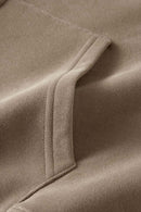Heavyweight Fleece Full-Zip Hoodie - Camel