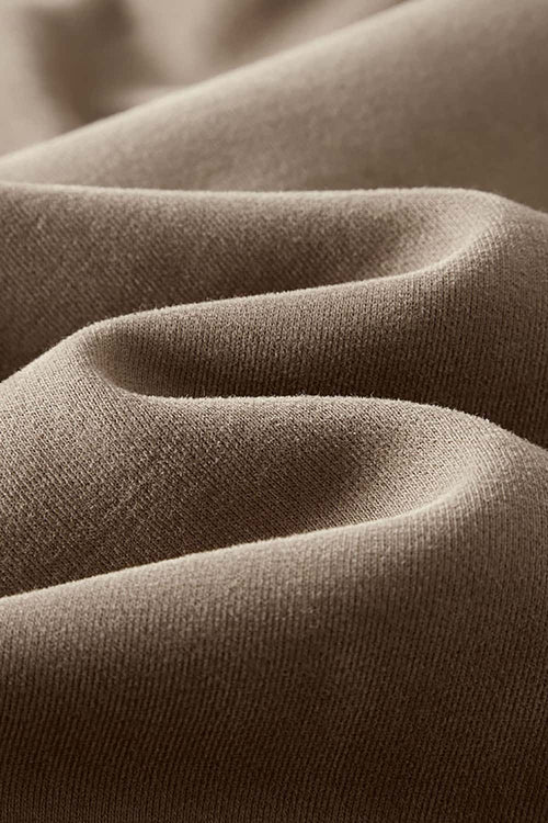 Heavyweight Fleece Full-Zip Hoodie - Camel