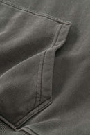 Men's Heavyweight Washed Pullover Hoodie - Dark Gray