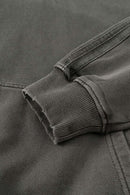 Men's Heavyweight Washed Pullover Hoodie - Dark Gray