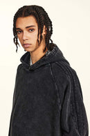 Men's Heavyweight Washed Pullover Hoodie - Fried Snowflakes