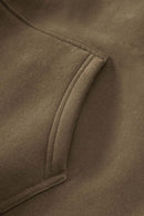 Vintage Relaxed Streetwear Hoodie - Brown