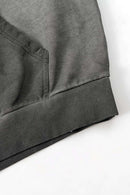 Heavyweight Vintage Graphic Hoodie - Dark Gray