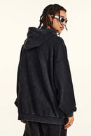 Heavyweight Vintage Graphic Hoodie - Vintage Black