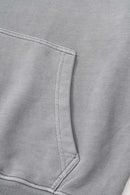 Heavyweight Vintage Washed Graphic Hoodie - Medium Gray
