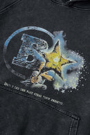 Heavyweight Washed Vintage Hoodie - Fried Snowflakes