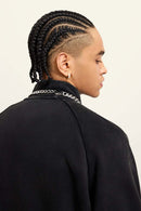 Heavyweight Vintage Washed Fleece Jacket - Black