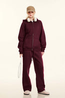 Heavyweight Fleece Lined Zip Hoodie - Ancora
