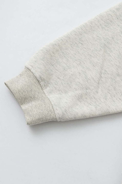 Heavyweight Gradient Graphic Hoodie - Oat Gray