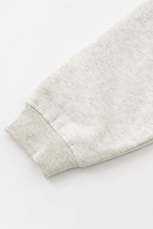 Halloween Graffiti Heavyweight Hoodie - Oat Gray