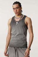 Heavyweight Washed Tank - Dark Gray