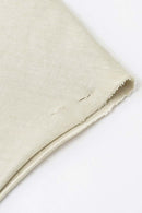 Distressed Vintage Sleeveless Cotton Vest - Gray Apricot