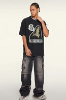 Heavyweight Graphic Vintage Tee - Fried Snowflakes