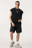 Unisex Loose-Fit Athletic Muscle Tank - Fried Snowflakes