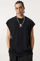 Unisex Loose-Fit Athletic Muscle Tank - Fried Snowflakes