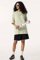 Premium Heavyweight Drop-Shoulder Essential Tee - Wheaten