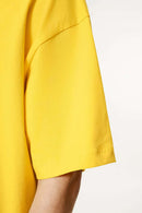 Premium Heavyweight Drop-Shoulder Essential Tee - Yellow