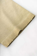 Vintage Distressed Drop-Shoulder Tee - Washed Khaki