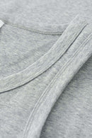 Men's Lightweight Athletic Muscle Tank - Flower Gray