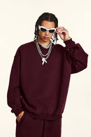 Heavyweight Fleece Loose-Fit Sweatshirt - Ancora