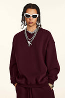 Heavyweight Fleece Loose-Fit Sweatshirt - Ancora