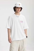 Vintage Graphic Streetwear Tee - White