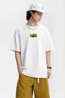Heavyweight Cotton Graphic Tee - Off White