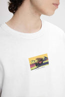 Heavyweight Cotton Graphic Tee - Off White