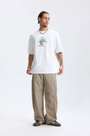 Heavyweight Graphic Essential Tee - White