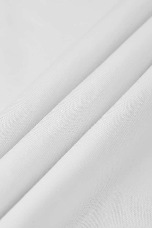 Heavyweight Graphic Essential Tee - White