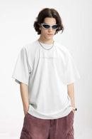 Tech-Graphic Essential Short-Sleeve Tee - Grayish White