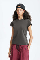 Women's Coolmax Performance Tee - Dark Gray