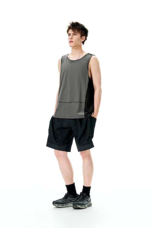 Coolmax Lightweight Active Tank - Gray