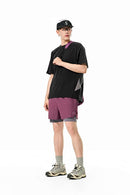 Coolmax Flatlock Active Tee - Black