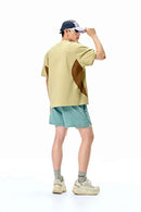 Coolmax Flatlock Active Tee - Yellow