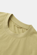 Coolmax Flatlock Active Tee - Yellow