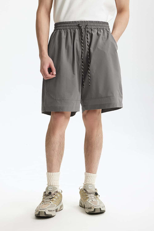 Men's Lightweight Quick-Dry Active Shorts - Glacier Gray