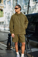 Men's Lightweight Quick-Dry Active Shorts - Green