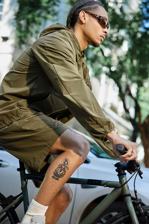 Men's Lightweight Quick-Dry Active Shorts - Green