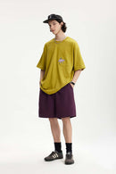 Men's Lightweight Quick-Dry Active Shorts - Vintage Purple