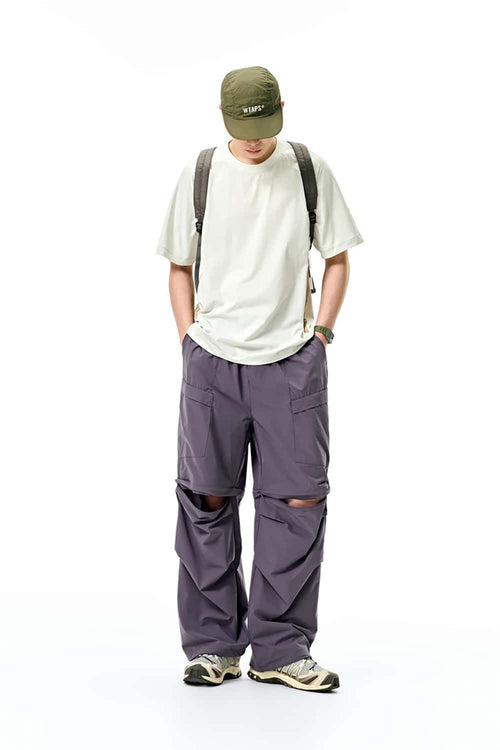 UPF50+ Convertible Outdoor Performance Pants - Dark Purple