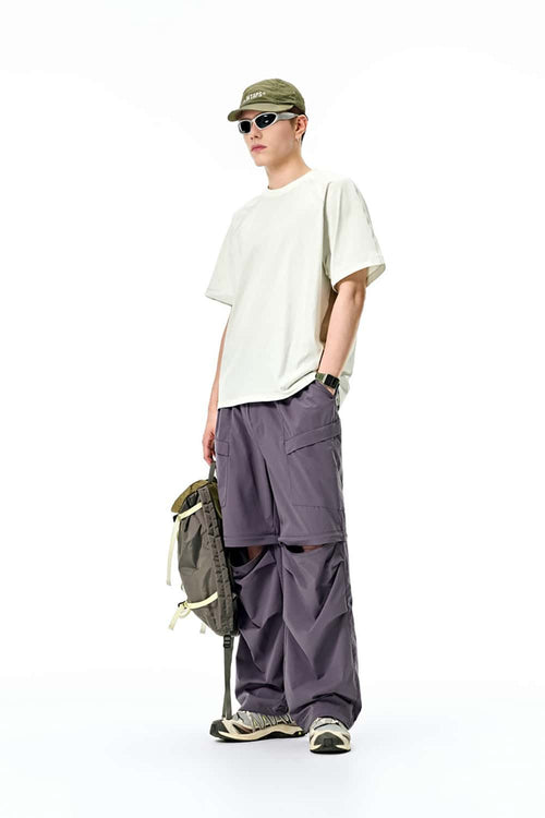 UPF50+ Convertible Outdoor Performance Pants - Dark Purple