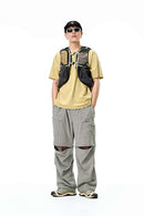 Convertible Outdoor Performance Pants - Light Gray
