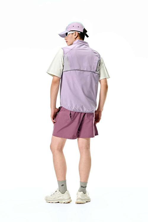 Coolmax Windproof Active Vest - Purple
