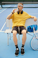 Athletic Essential Sweat Short - Coffee