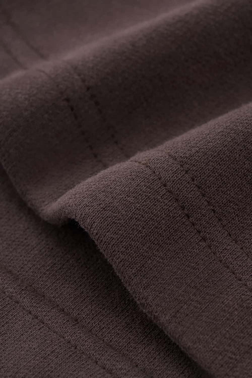 Athletic Essential Sweat Short - Coffee