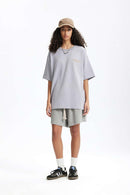 Athletic Essential Sweat Short - Flower Gray