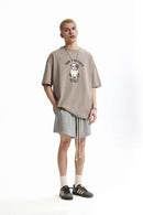 Athletic Essential Sweat Short - Flower Gray
