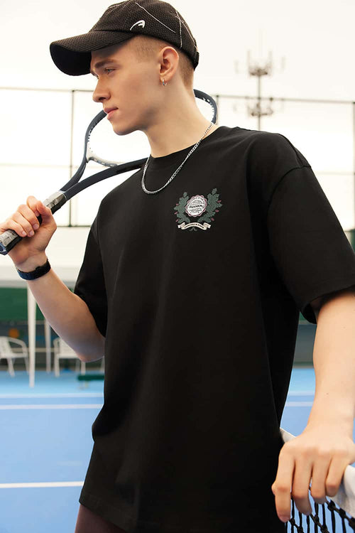 Passion Graphic Short Sleeve Tee - Black